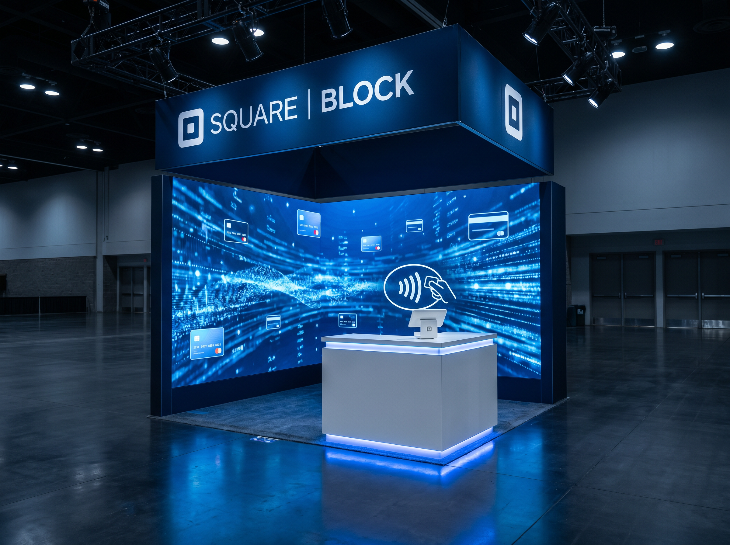 10 x 10 LED Exhibit Rental — 10x10 10x10 Exhibit Rentals exhibit rental in Las Vegas, primary catalog image