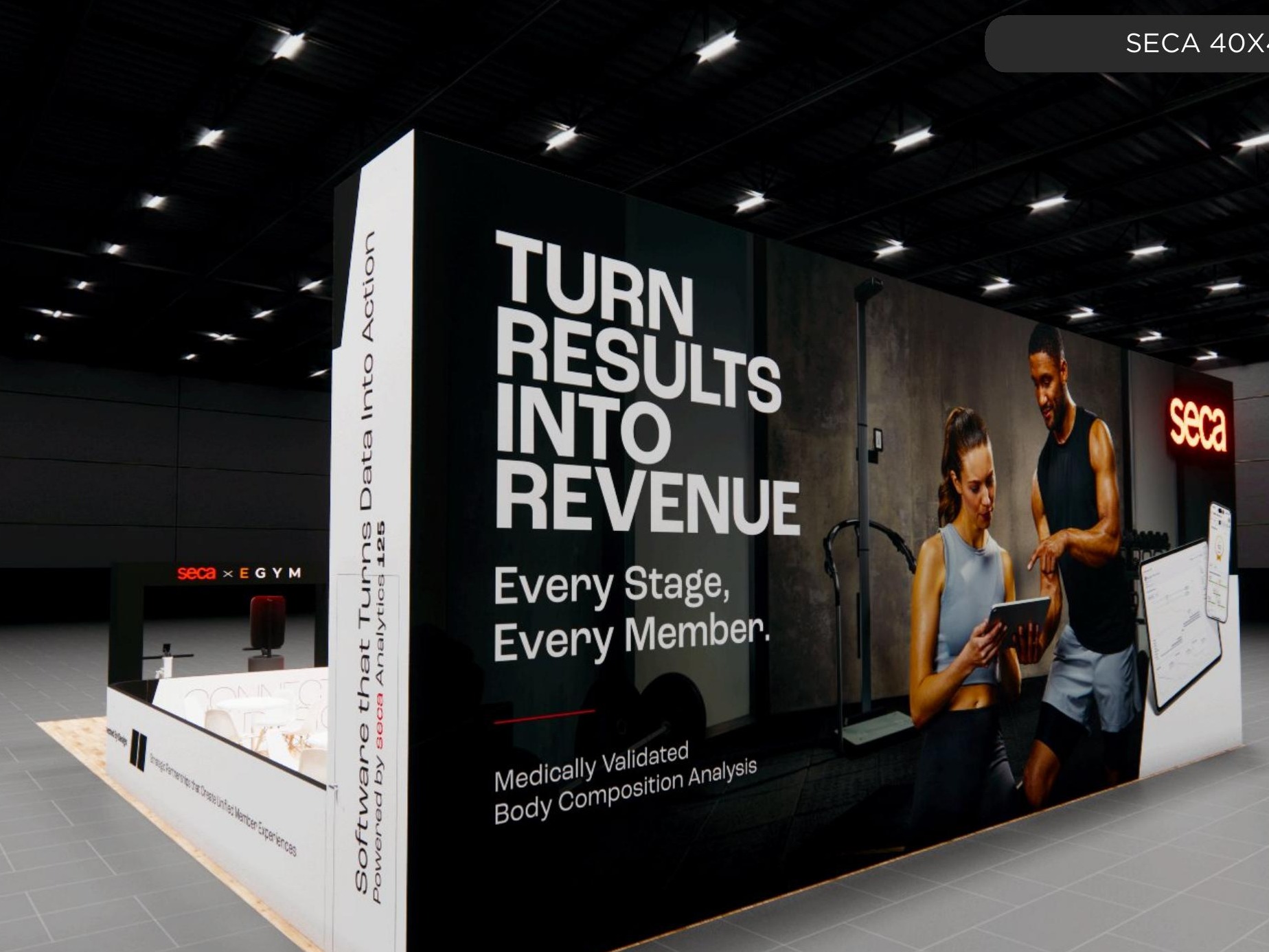 40 x 40 Island Exhibit Rental — 40x40 40x40 Exhibits Rentals exhibit rental in Las Vegas, catalog image 3