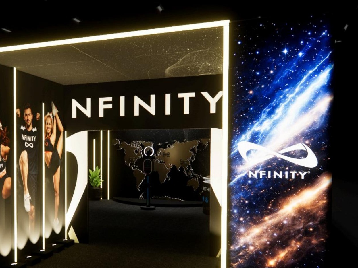 40x80 inline exhibit rental alternate view — Las Vegas by Convention Exhibit Solutions