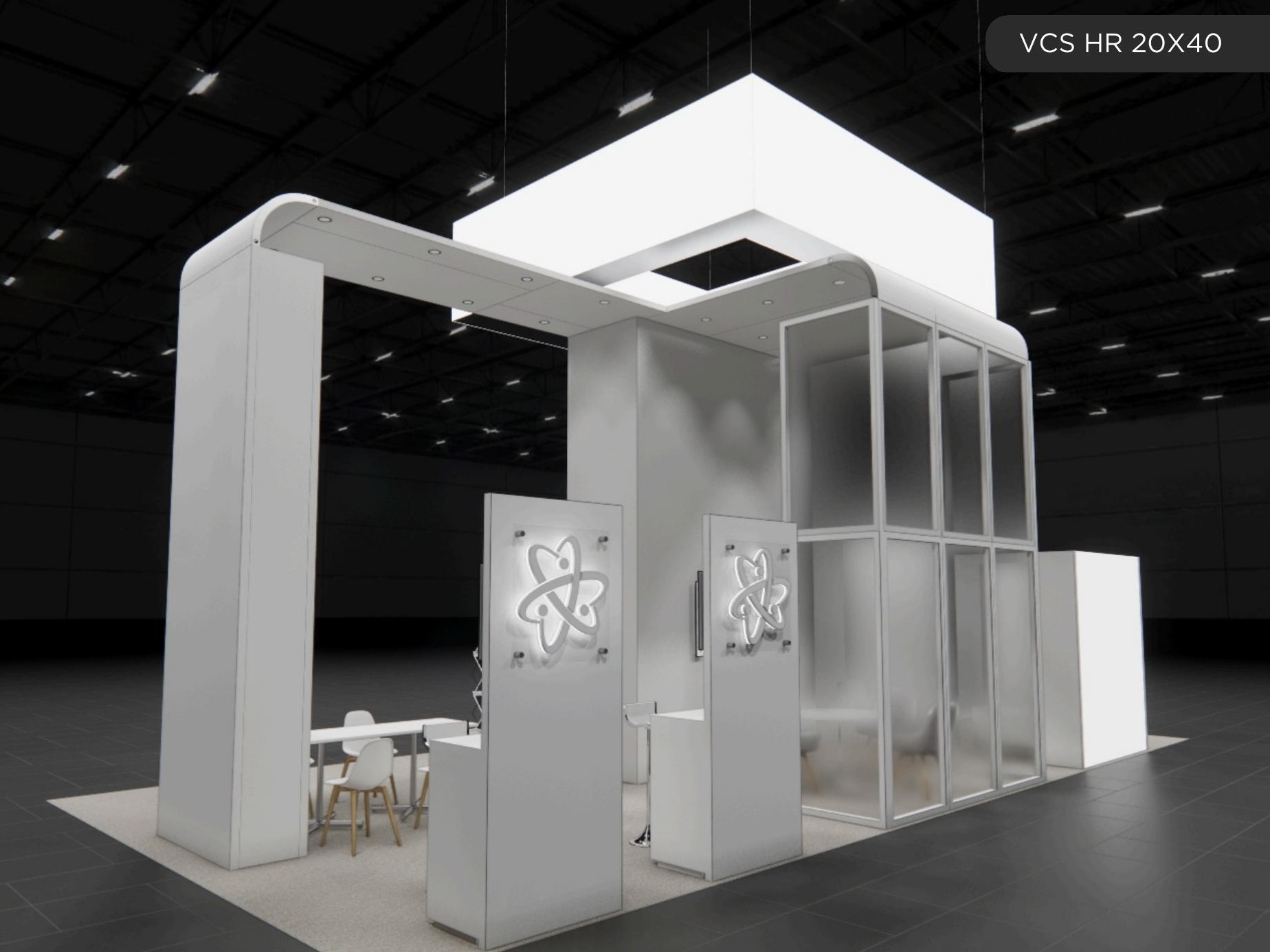 20 x 40 Island Exhibit Rental — NAB Show, Las Vegas — 20x40 20x40 Exhibit Rentals exhibit rental in Las Vegas, catalog image 3