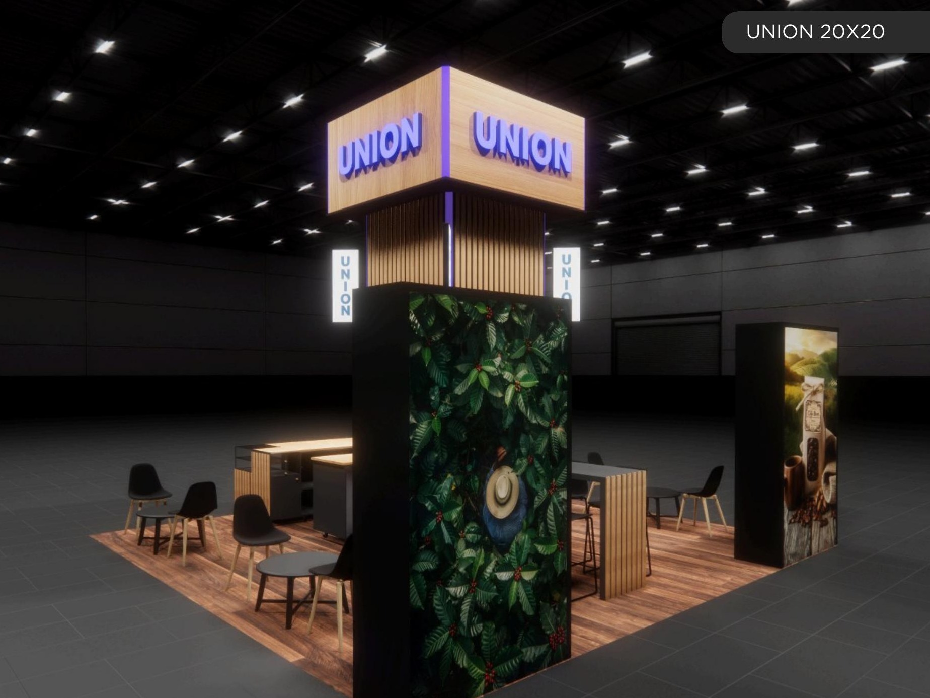 20 x 20 Inline Affordable Exhibit Rental — January Las Vegas consumer technology show in Las Vegas — 20x20 20x20 Exhibit Rentals exhibit rental in Las Vegas, catalog image 3