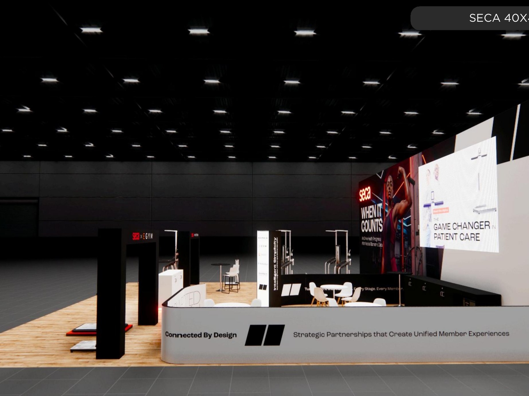 40 x 40 Island Exhibit Rental — 40x40 40x40 Exhibits Rentals exhibit rental in Las Vegas, catalog image 2