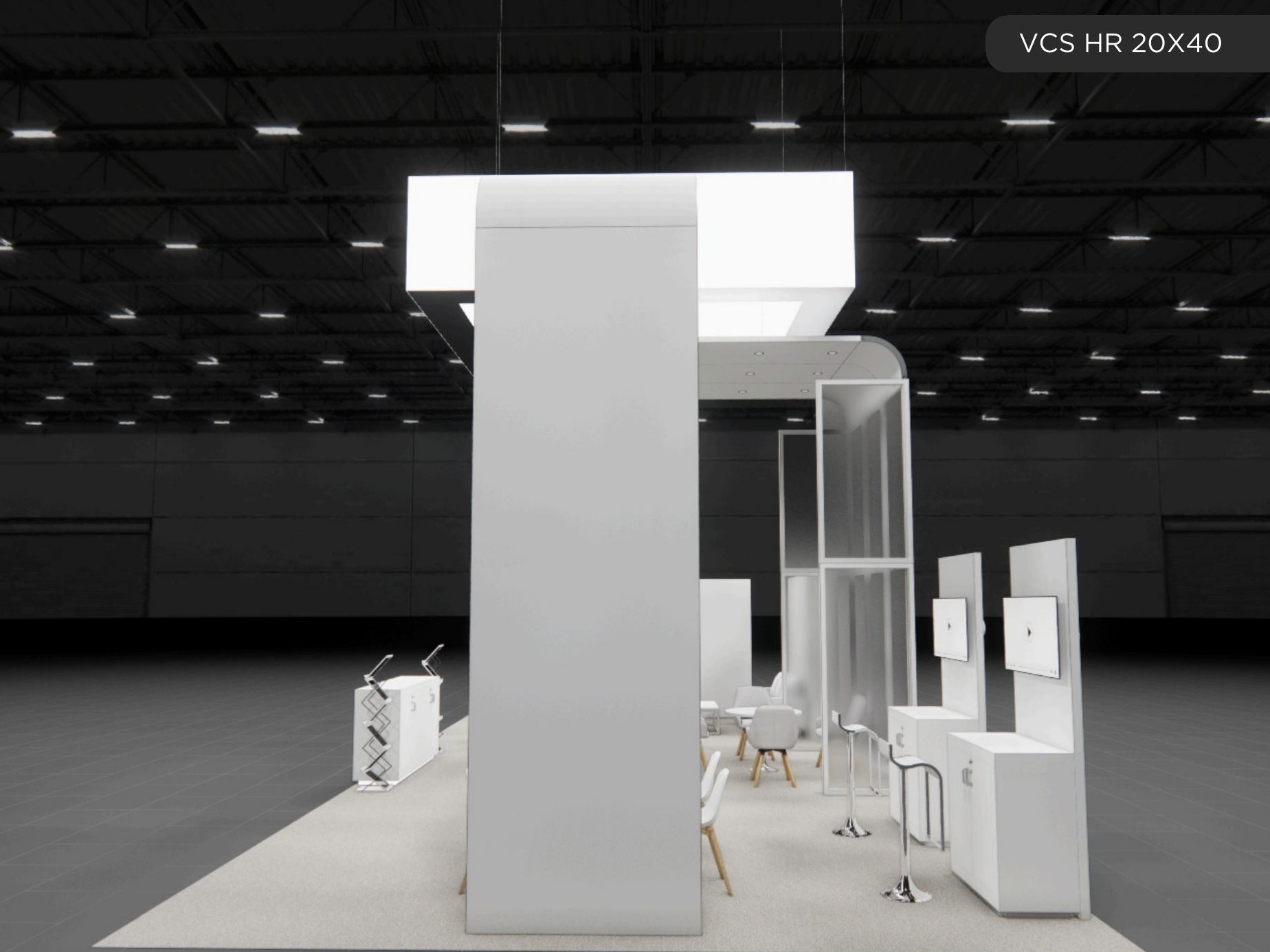 20 x 40 Island Exhibit Rental — NAB Show, Las Vegas — 20x40 20x40 Exhibit Rentals exhibit rental in Las Vegas, catalog image 2