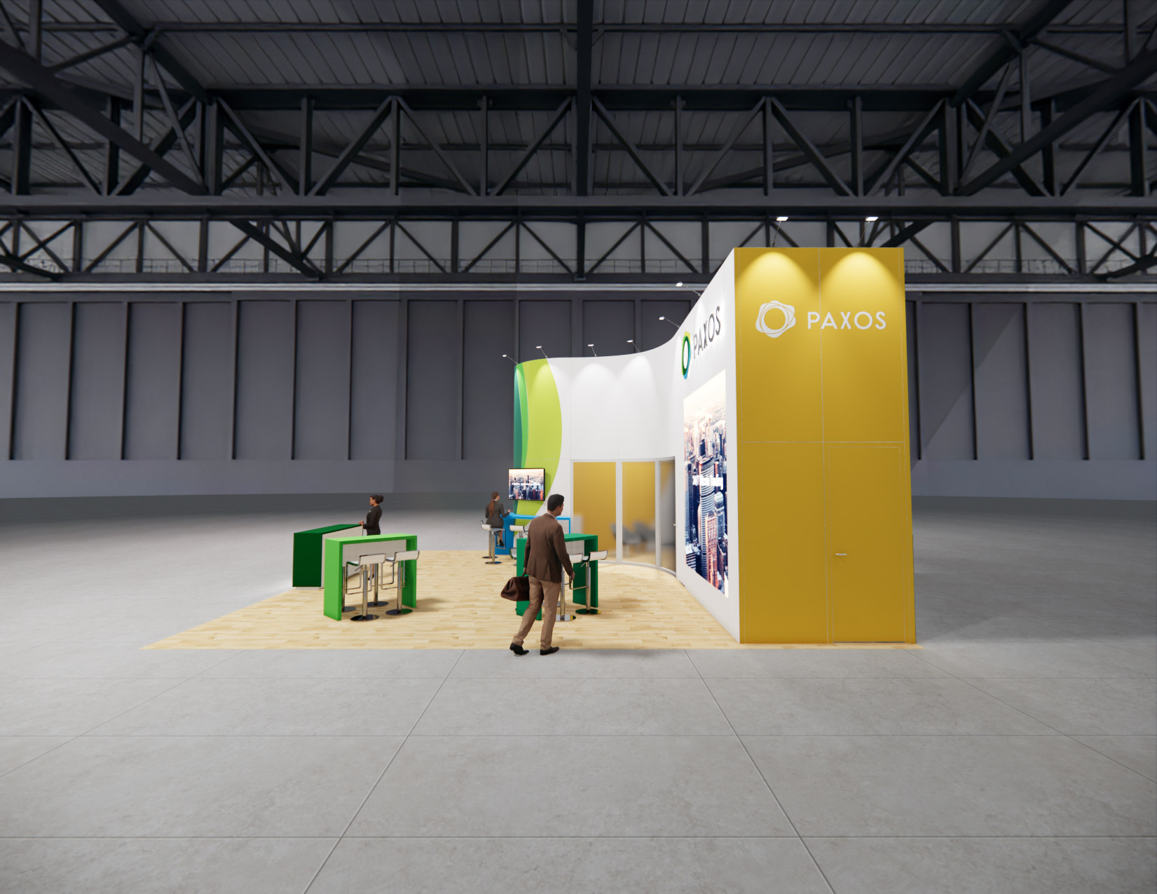 30 x 30 Island Exhibit Rental — 30x30 30x30 Exhibit Rentals exhibit rental in Las Vegas, catalog image 5