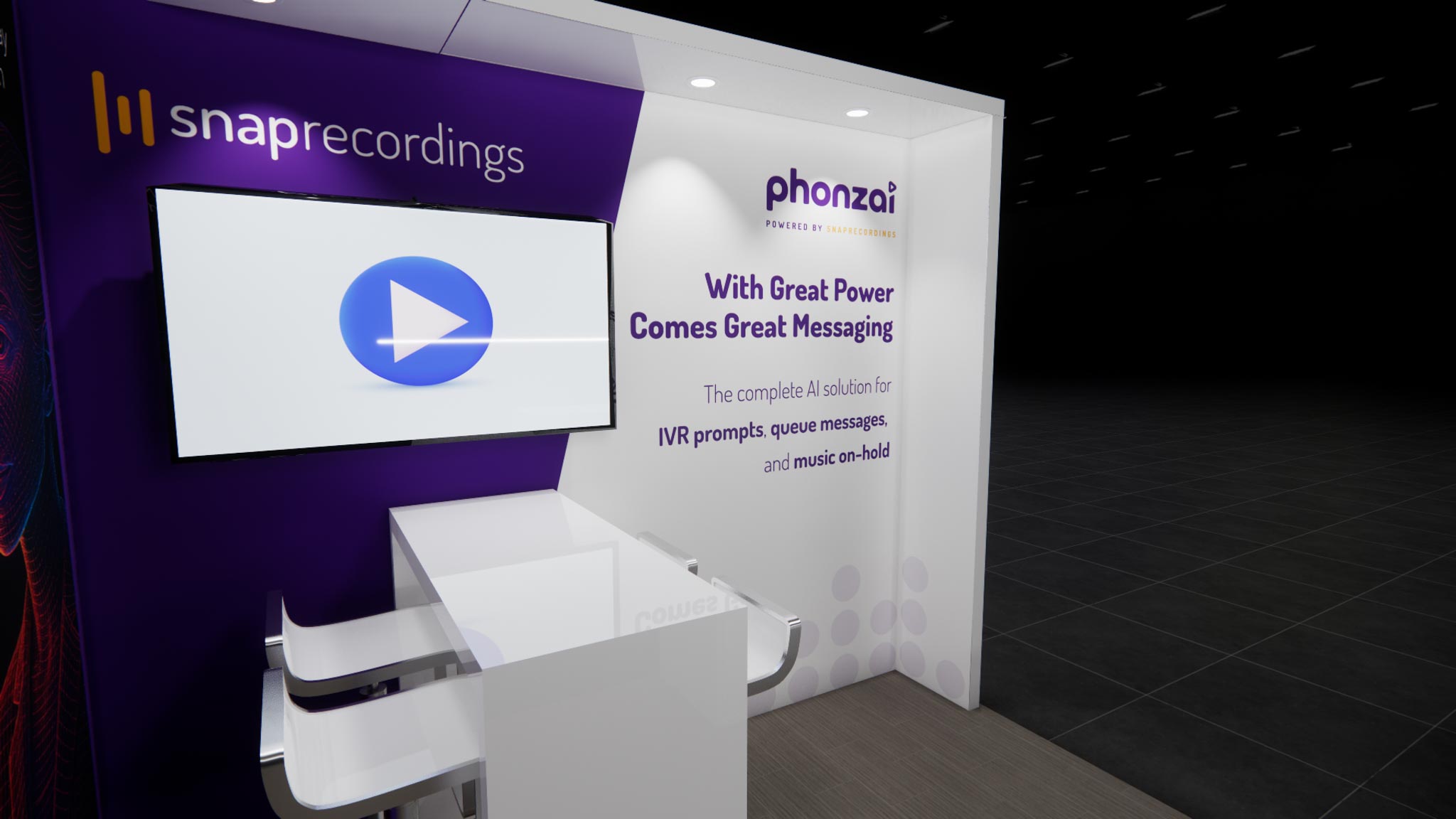 10 x 10 Inline Exhibit Rental — LDI Show, Las Vegas — 10x10 10x10 Exhibit Rentals exhibit rental in Las Vegas, catalog image 4