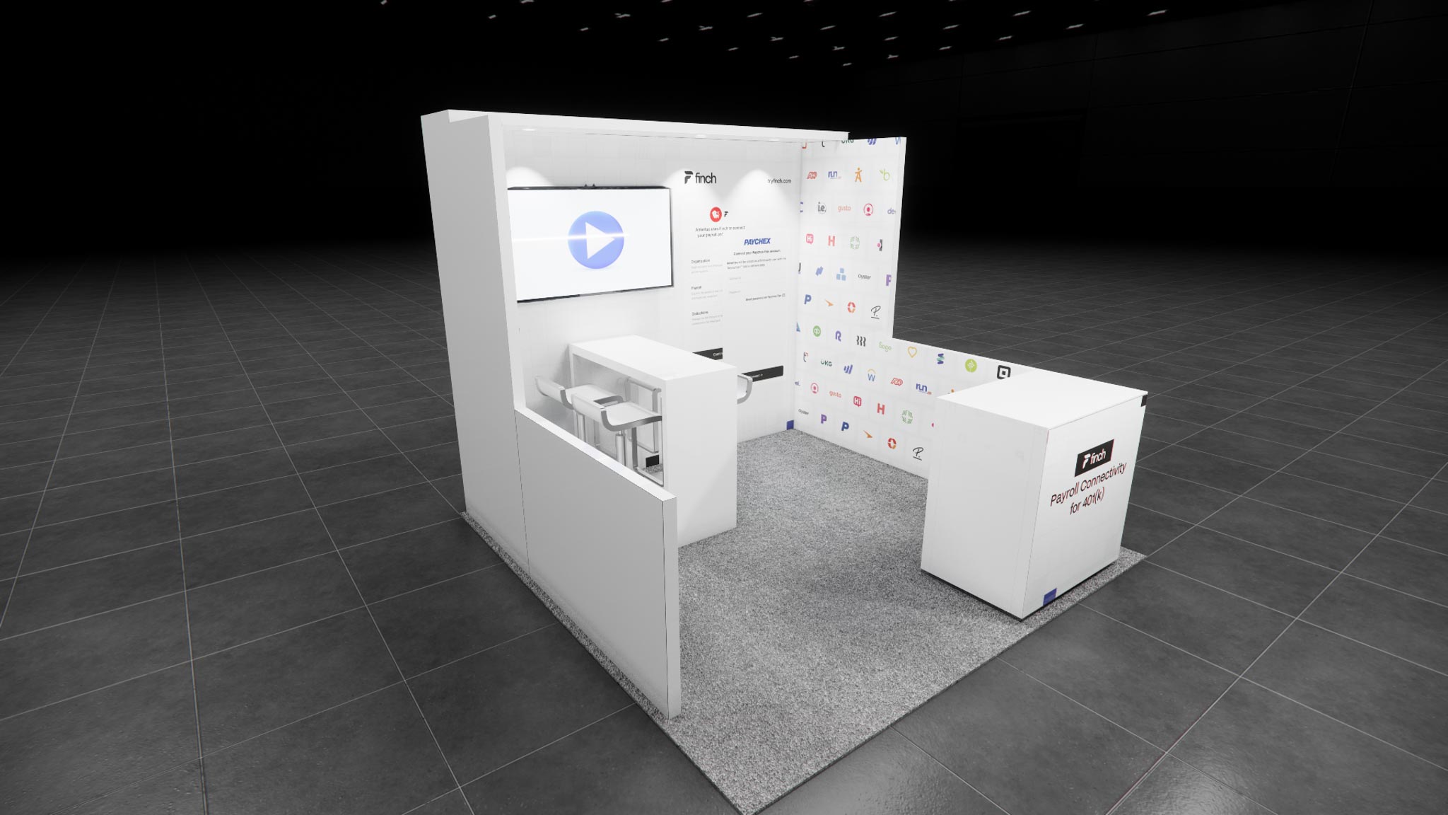 10 x 10 Inline Exhibit Rental — AAPEX, Las Vegas — 10x10 10x10 Exhibit Rentals exhibit rental in Las Vegas, catalog image 3