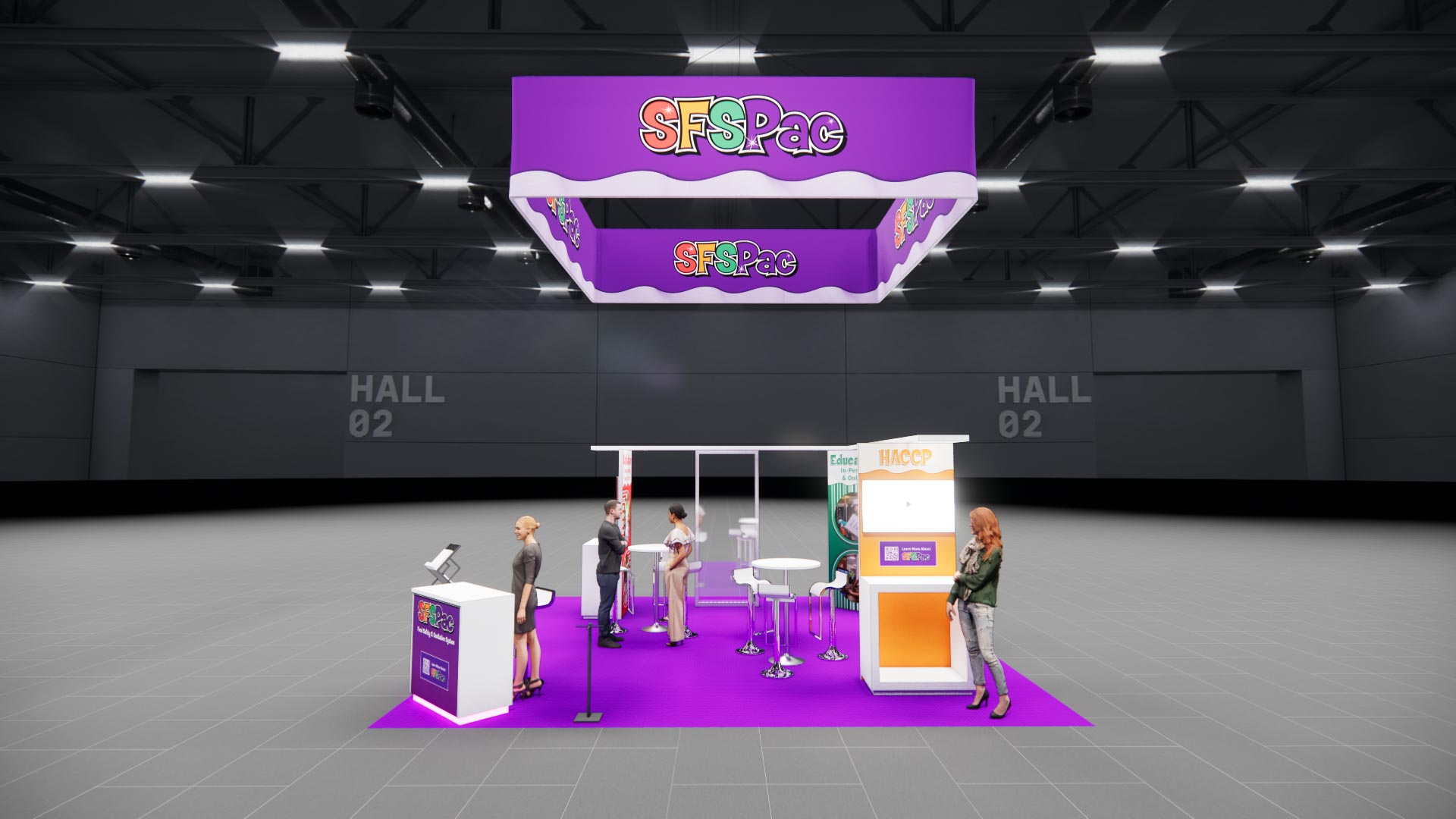 20 x 20 Island Exhibit Rental — 20x20 20x20 Exhibit Rentals exhibit rental in Las Vegas, catalog image 3
