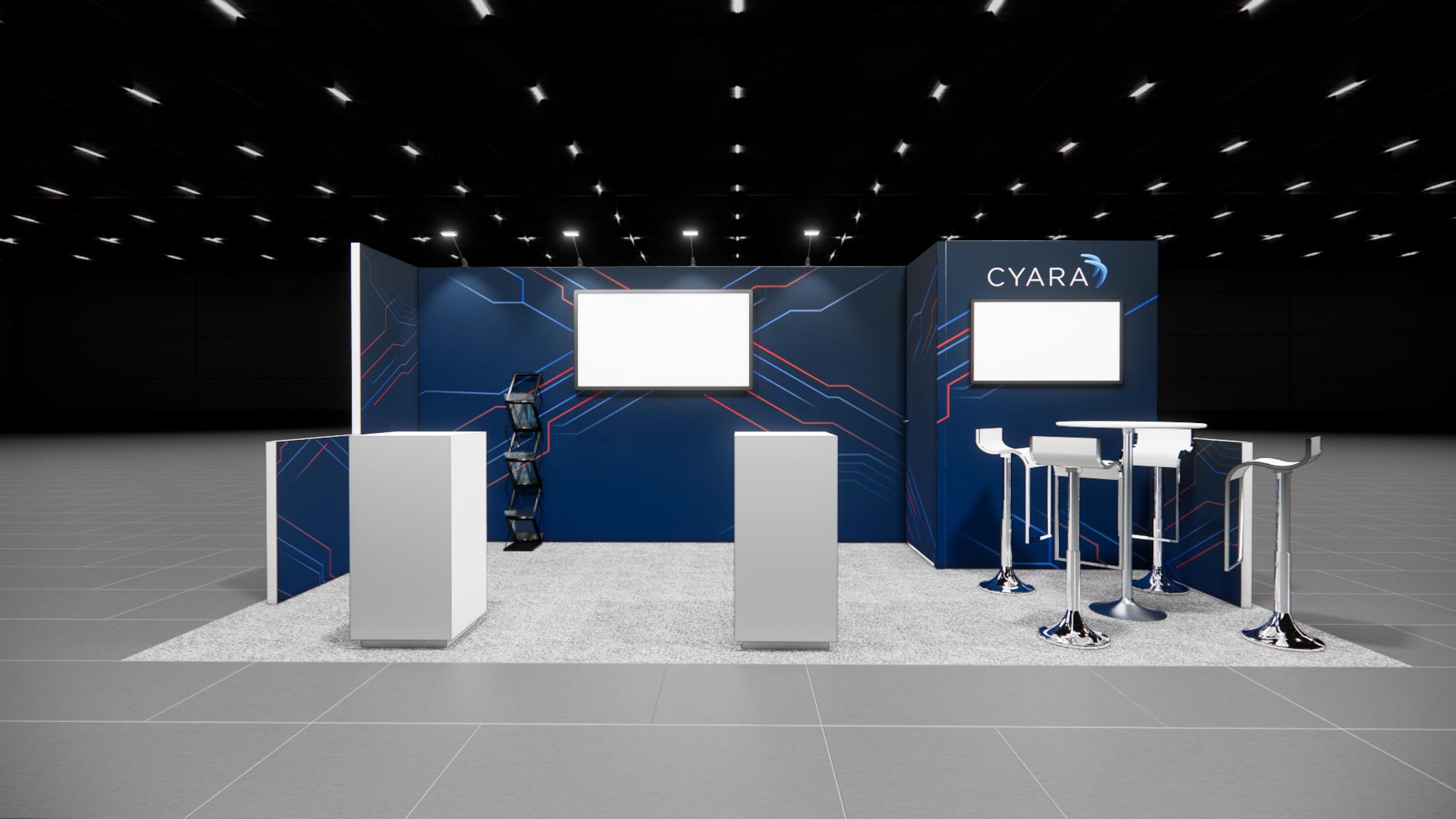 10 x 20 Inline Exhibit Rental — SHOT Show, Las Vegas — 10x20 10x20 Exhibit Rentals exhibit rental in Las Vegas, primary catalog image