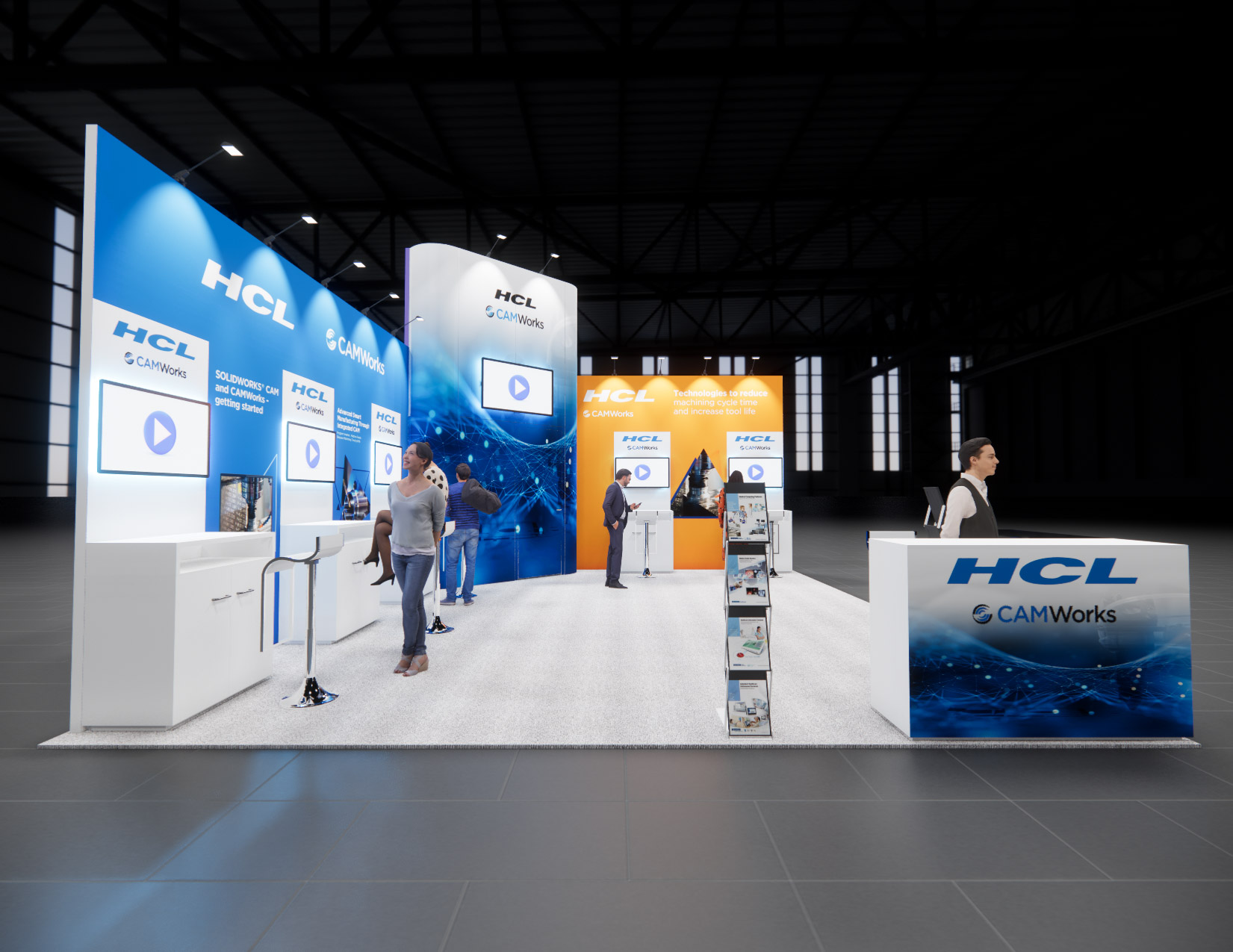 20 x 30 Inline Exhibit Rental — IPPE, Atlanta — 20x30 20x30 Exhibit Rentals exhibit rental in Las Vegas, catalog image 5