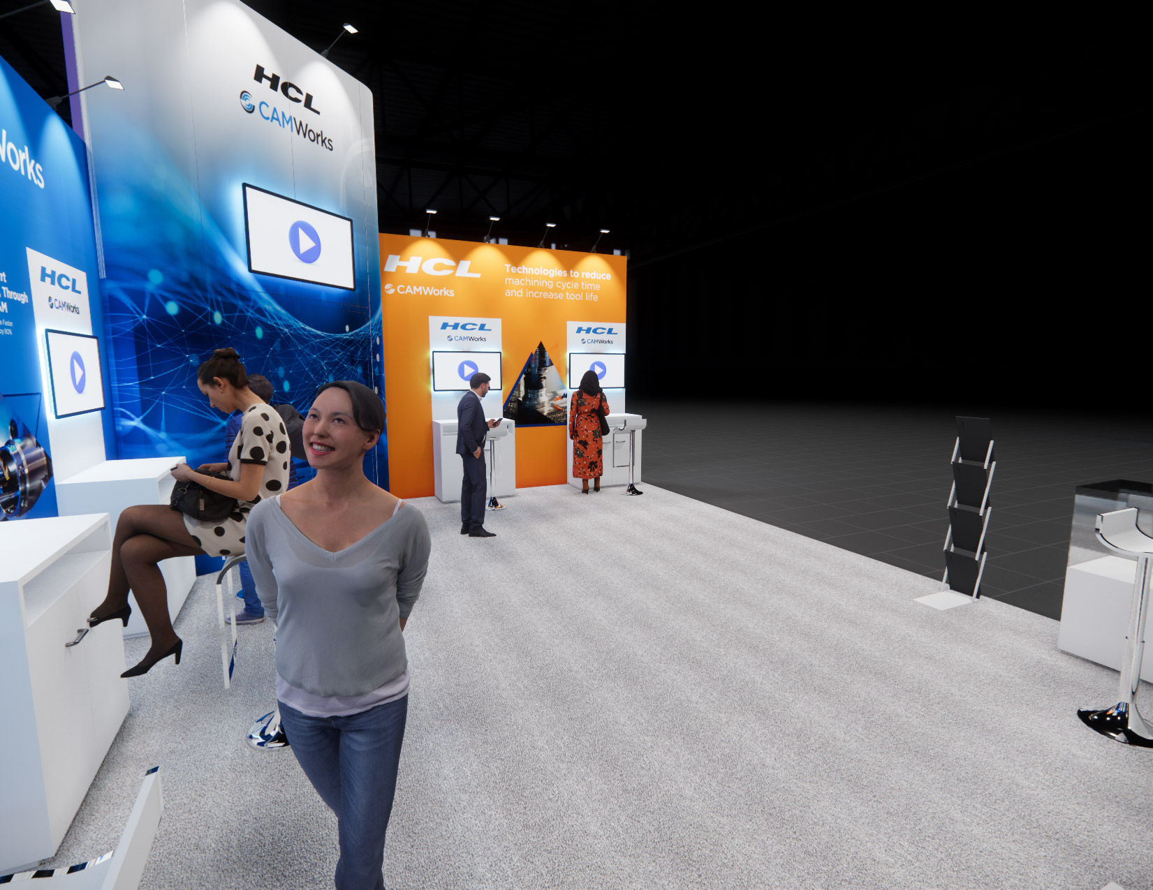 20 x 30 Inline Exhibit Rental — IPPE, Atlanta — 20x30 20x30 Exhibit Rentals exhibit rental in Las Vegas, catalog image 4
