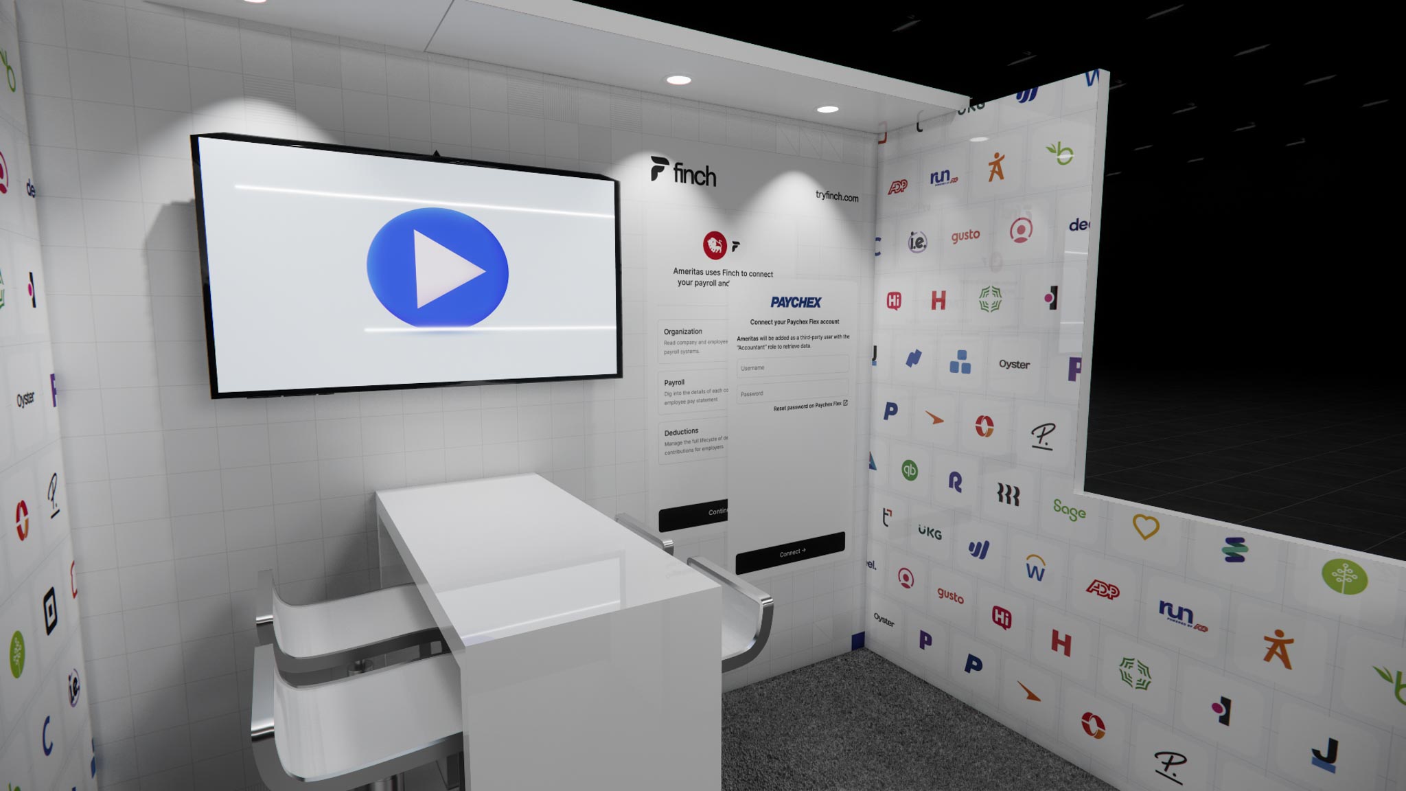 10 x 10 Inline Exhibit Rental — AAPEX, Las Vegas — 10x10 10x10 Exhibit Rentals exhibit rental in Las Vegas, catalog image 4
