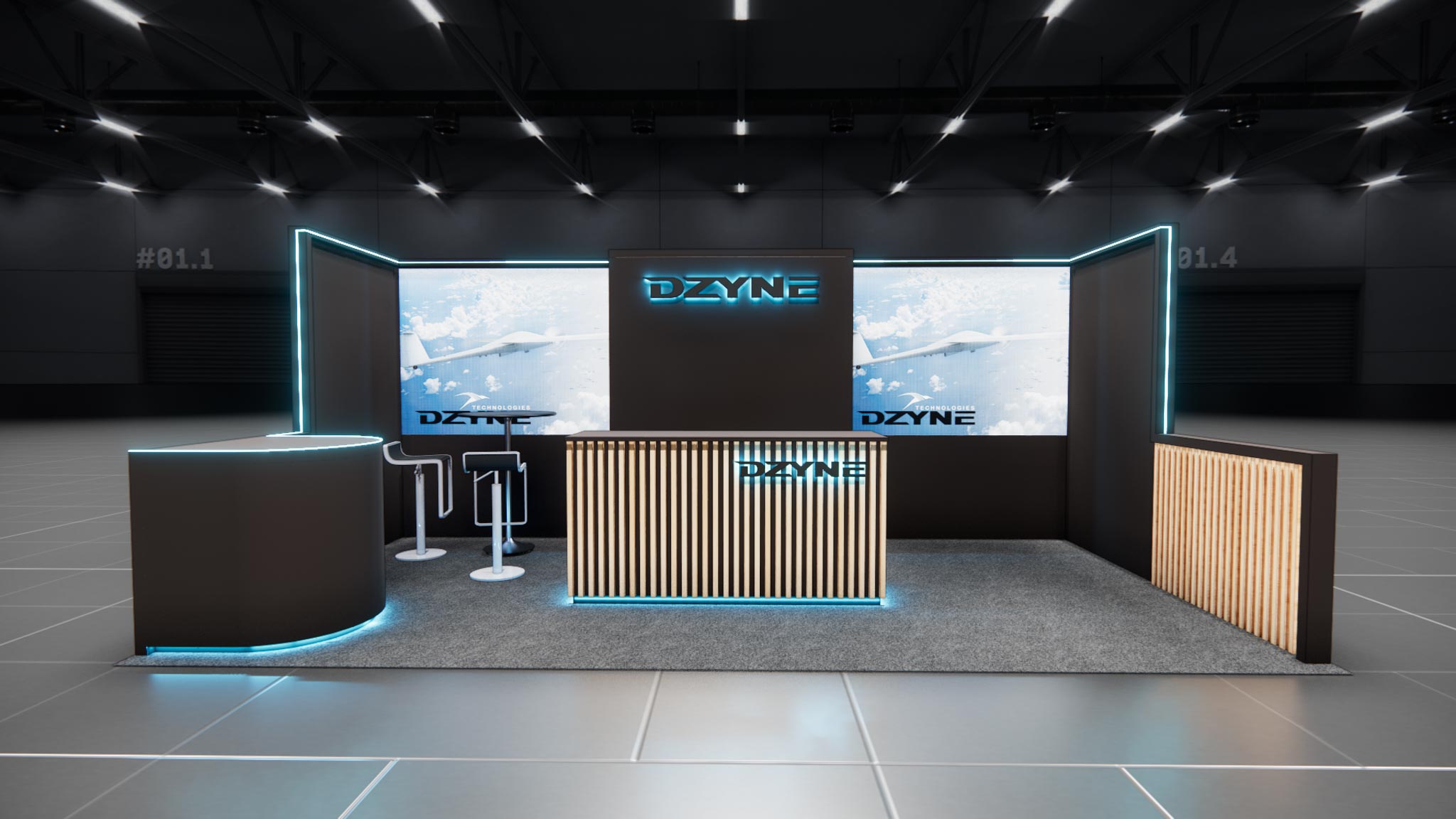 10 x 20 Inline Exhibit Rental — PPAI Expo, Las Vegas — 10x20 10x20 Exhibit Rentals exhibit rental in Las Vegas, primary catalog image