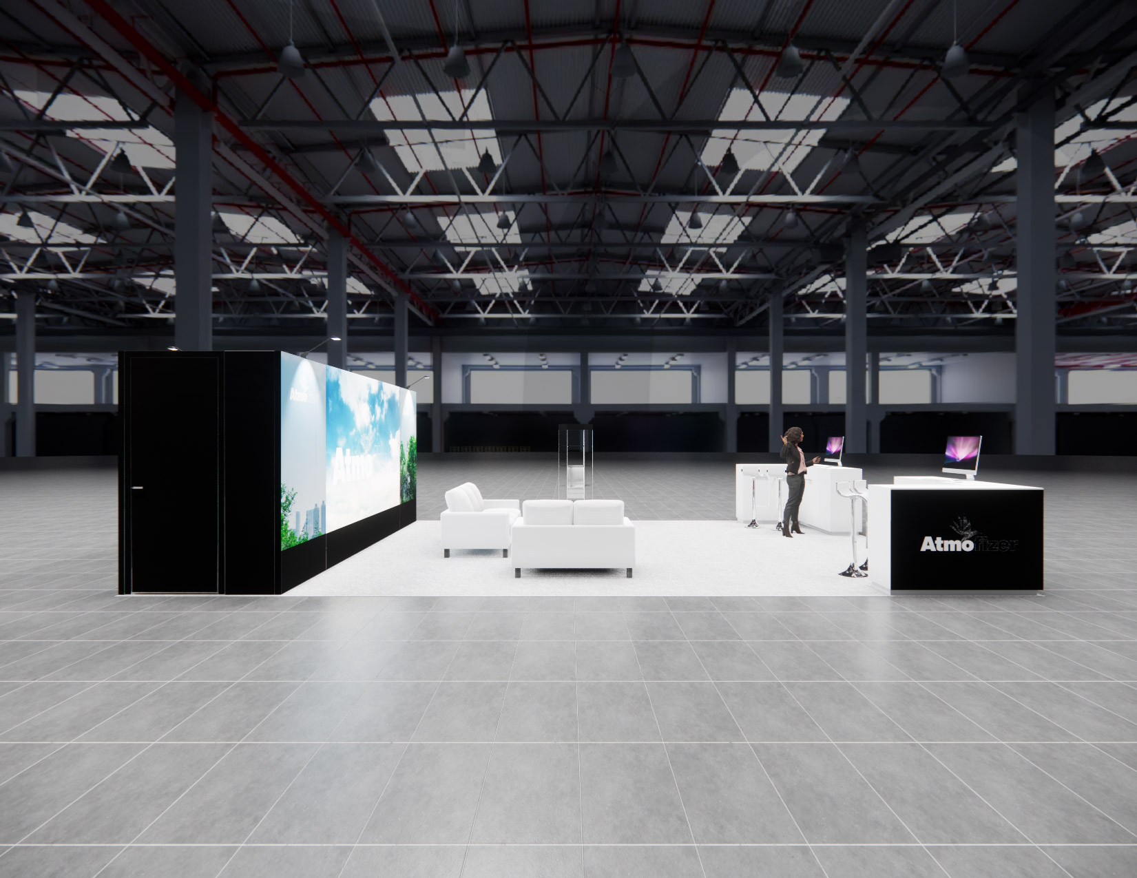 20 x 30 Island Exhibit Rental — IPPE, Atlanta — 20x30 20x30 Exhibit Rentals exhibit rental in Las Vegas, catalog image 4