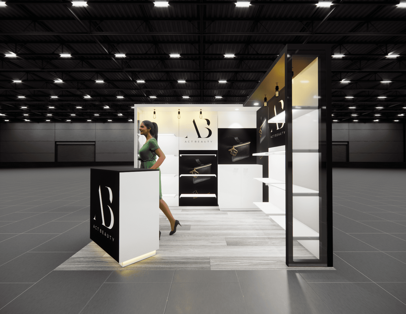 10 x 10 Exhibit Rental — January Las Vegas consumer technology show in Las Vegas — 10x10 10x10 Exhibit Rentals exhibit rental in Las Vegas, catalog image 3