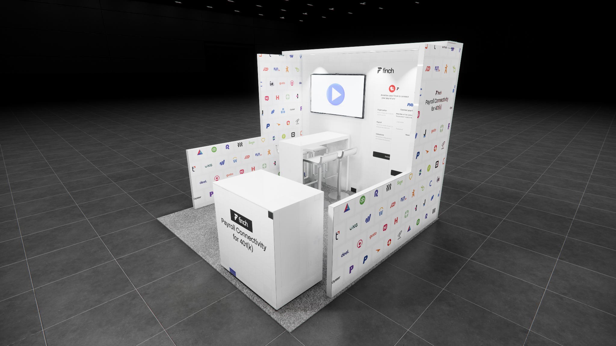 10 x 10 Inline Exhibit Rental — AAPEX, Las Vegas — 10x10 10x10 Exhibit Rentals exhibit rental in Las Vegas, catalog image 2