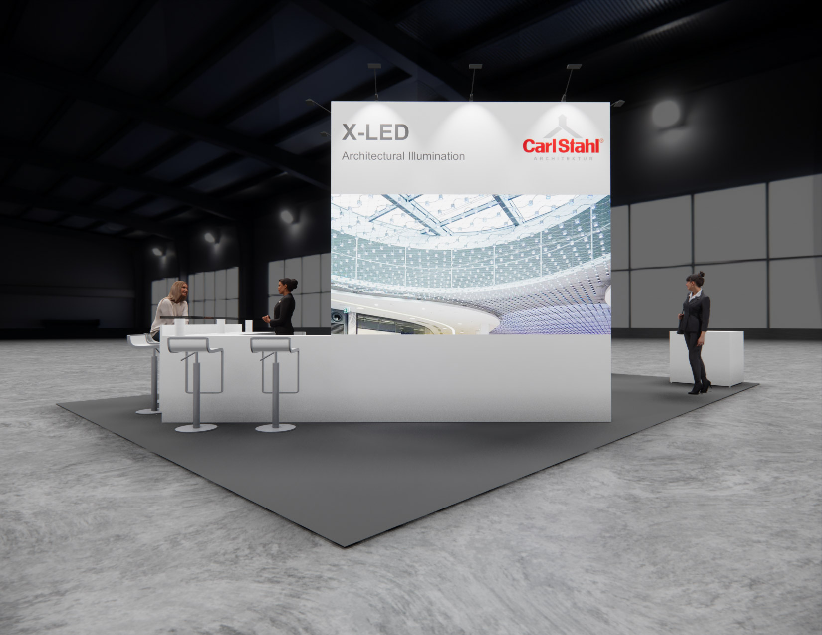 20 x 30 Island Exhibit Rental — 20x30 20x30 Exhibit Rentals exhibit rental in Las Vegas, catalog image 3