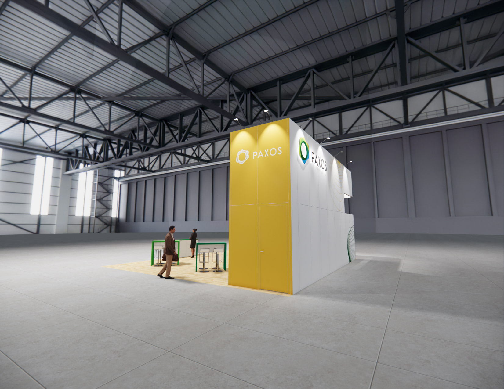 30 x 30 Island Exhibit Rental — 30x30 30x30 Exhibit Rentals exhibit rental in Las Vegas, catalog image 4