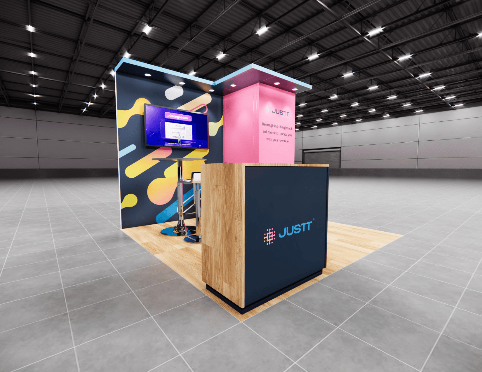 10 x 10 Inline Exhibit Rental — January Las Vegas consumer technology show in Las Vegas — 10x10 10x10 Exhibit Rentals exhibit rental in Las Vegas, catalog image 4