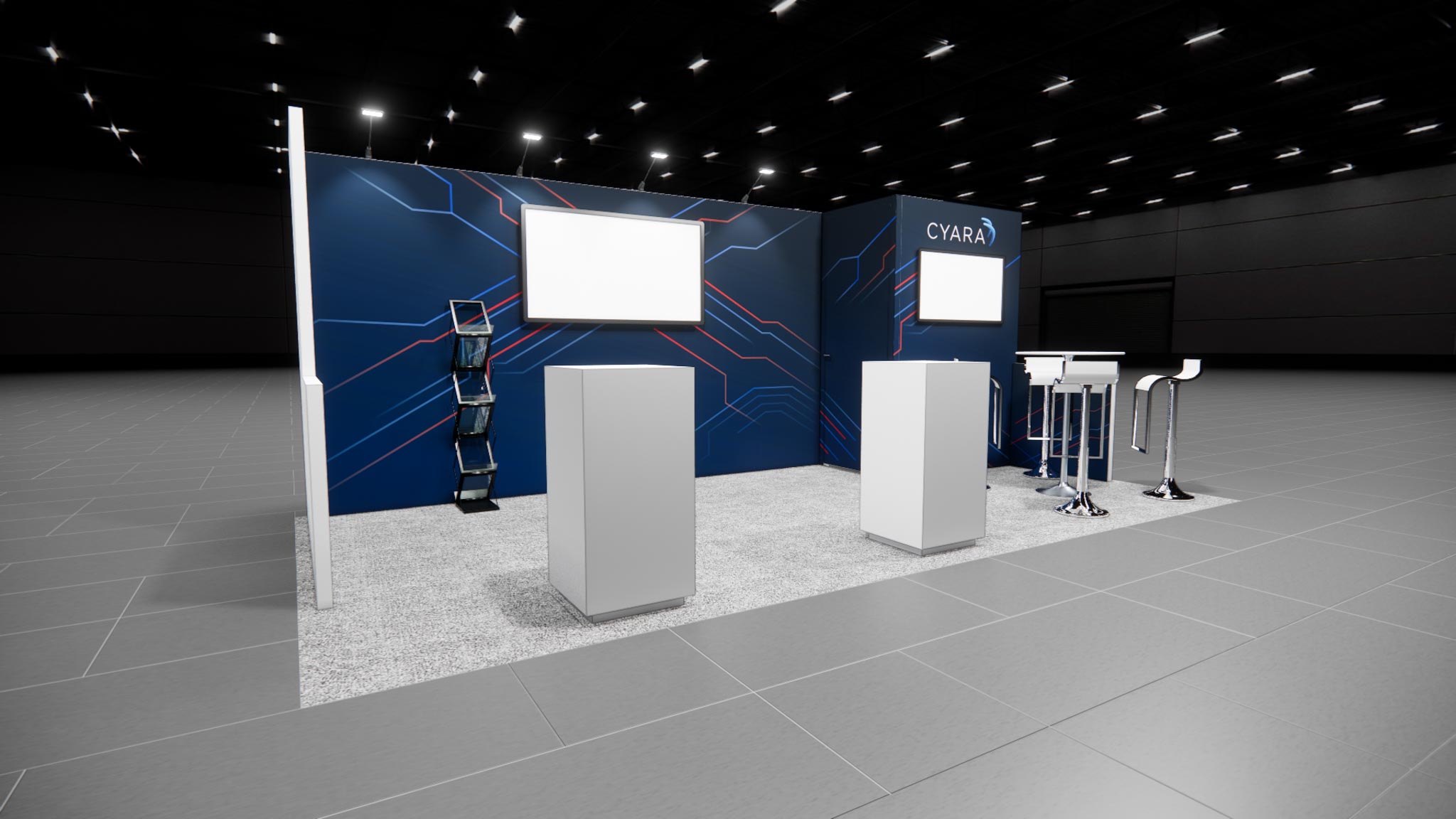 10 x 20 Inline Exhibit Rental — SHOT Show, Las Vegas — 10x20 10x20 Exhibit Rentals exhibit rental in Las Vegas, catalog image 3