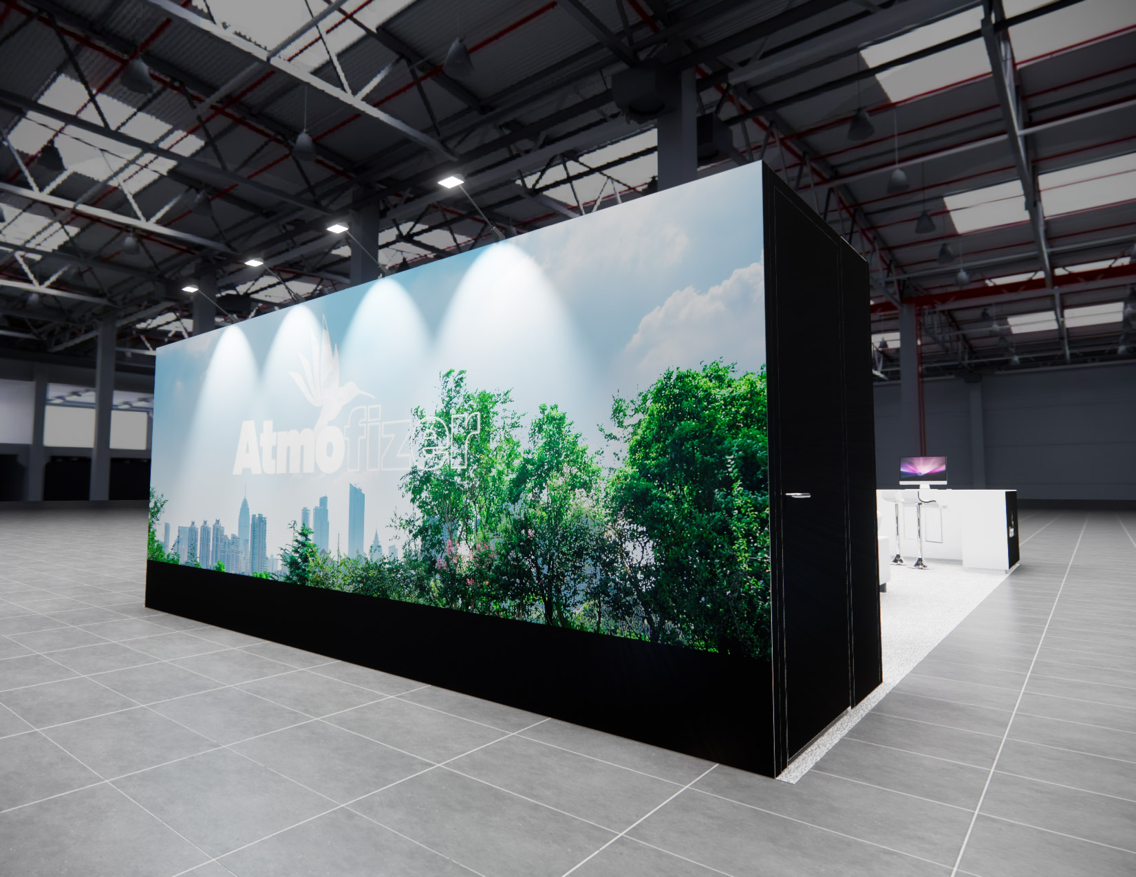 20 x 30 Island Exhibit Rental — IPPE, Atlanta — 20x30 20x30 Exhibit Rentals exhibit rental in Las Vegas, catalog image 5