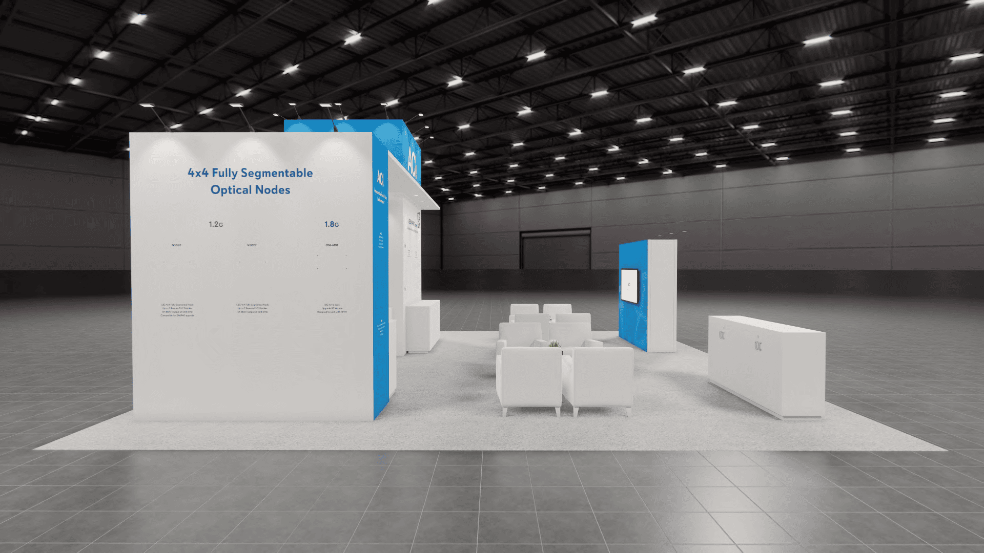 30 x 30 Island Exhibit Rental — January Las Vegas consumer technology show in Las Vegas — 30x30 30x30 Exhibit Rentals exhibit rental in Las Vegas, catalog image 3