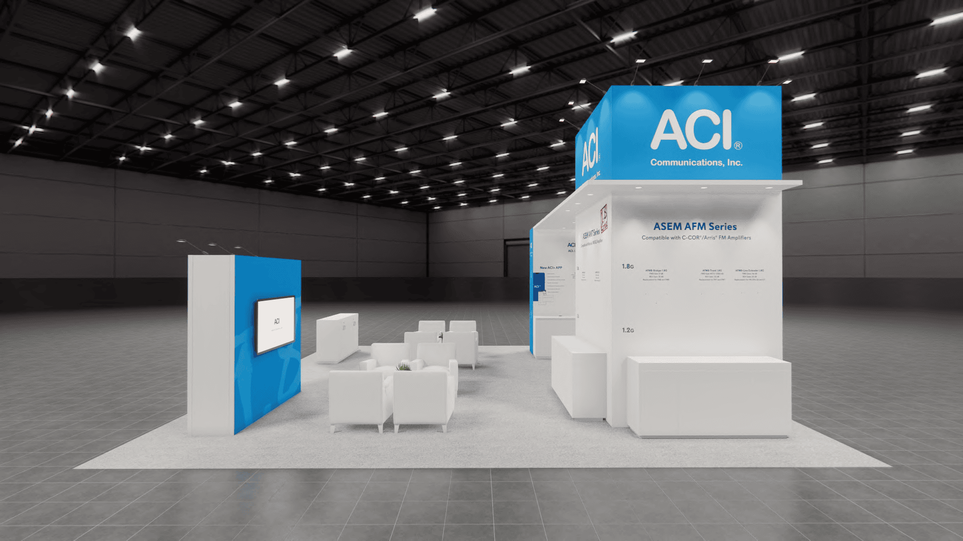 30 x 30 Island Exhibit Rental — January Las Vegas consumer technology show in Las Vegas — 30x30 30x30 Exhibit Rentals exhibit rental in Las Vegas, catalog image 4
