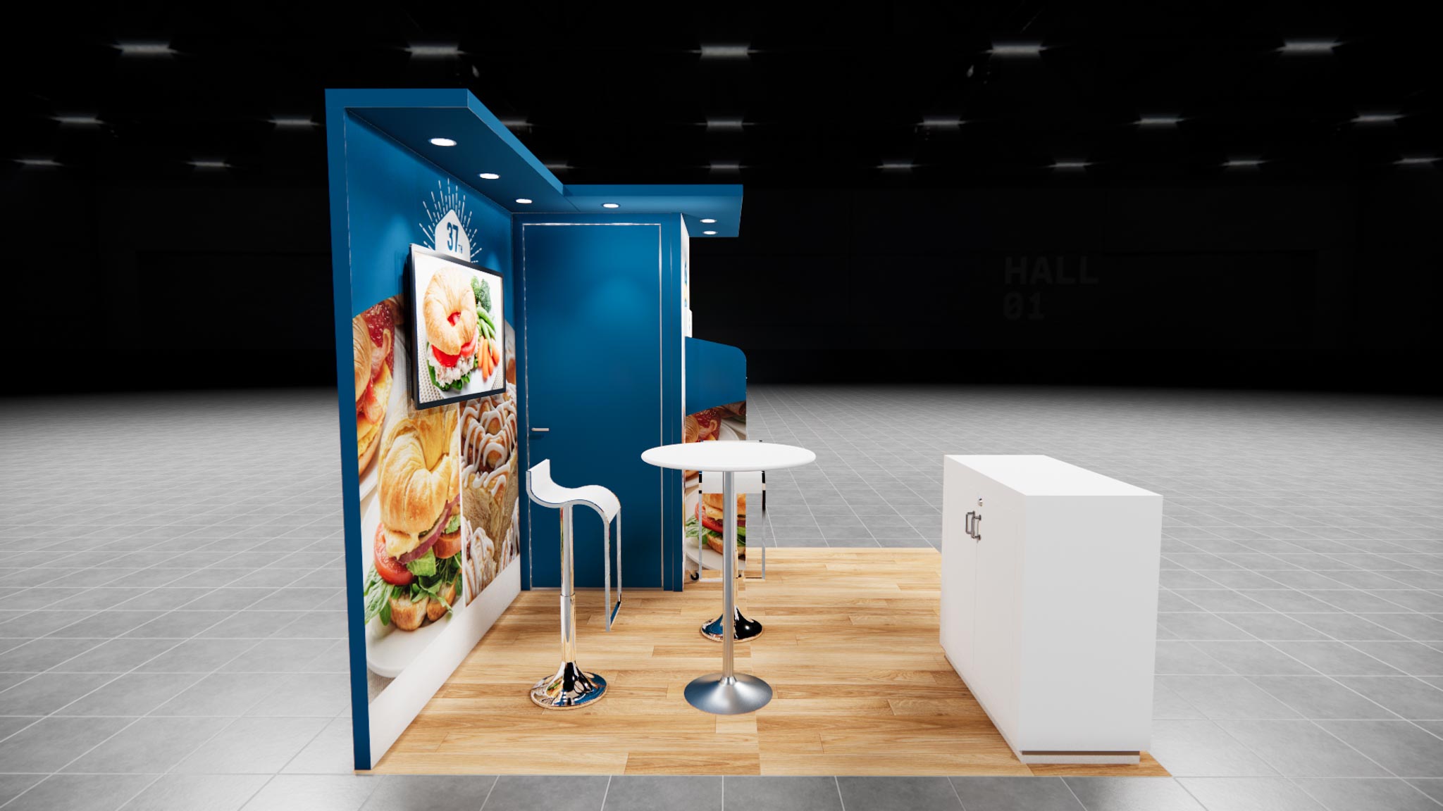 10 x 10 Inline Exhibit Rental — SupplySide Global, Las Vegas — 10x10 10x10 Exhibit Rentals exhibit rental in Las Vegas, catalog image 2