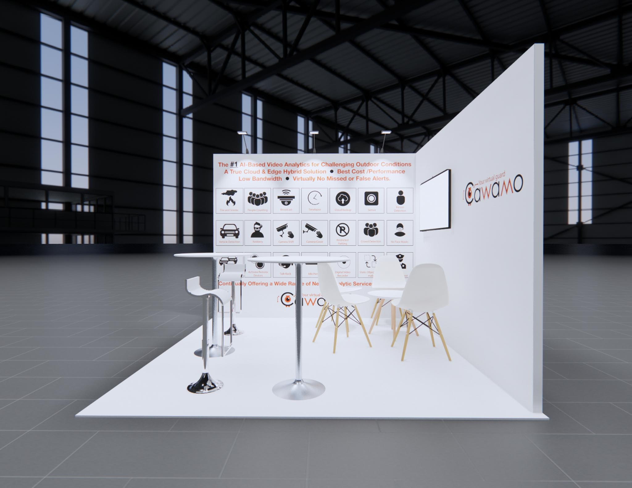 10 x 10 Inline Exhibit Rental — SHOT Show, Las Vegas — 10x10 10x10 Exhibit Rentals exhibit rental in Las Vegas, catalog image 4