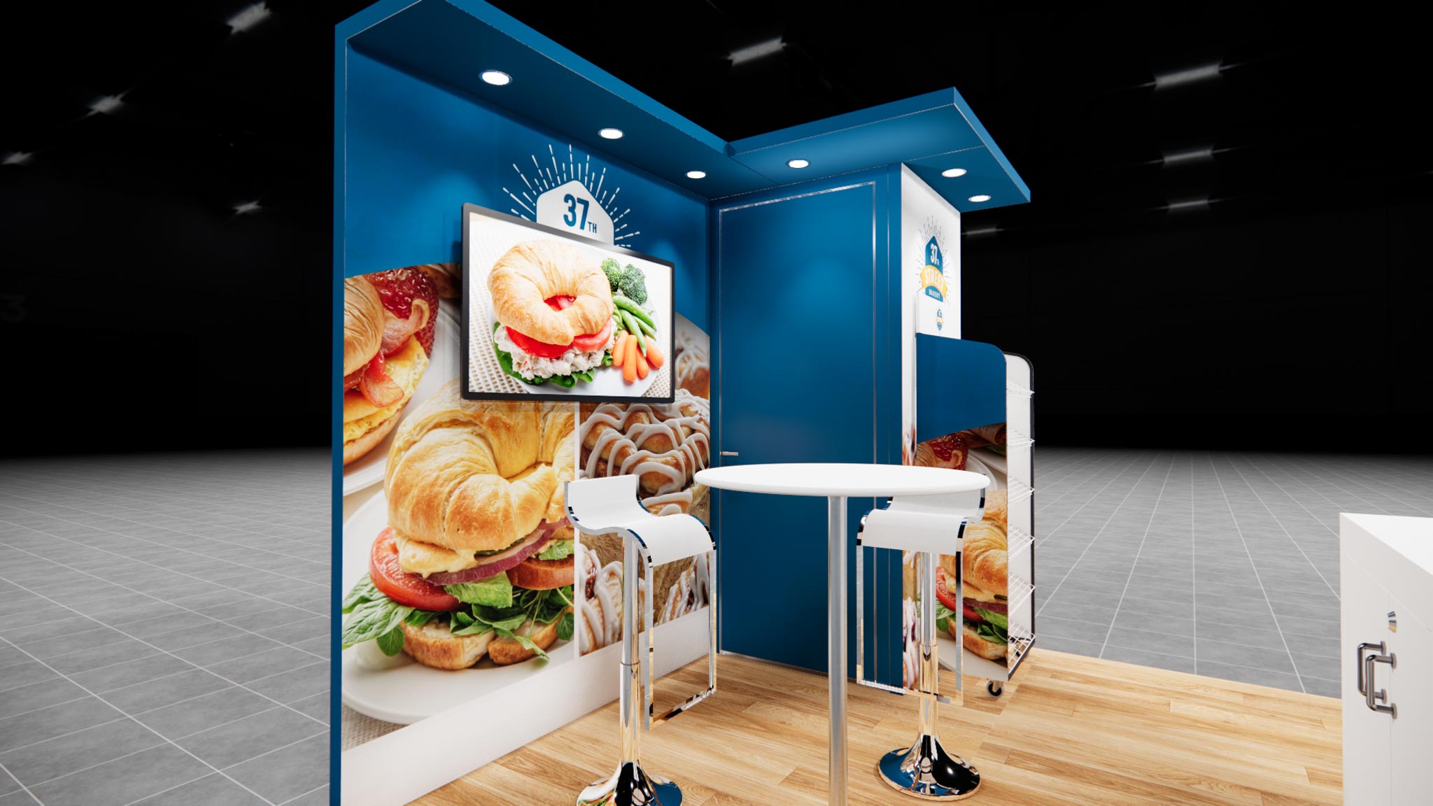 10 x 10 Inline Exhibit Rental — SupplySide Global, Las Vegas — 10x10 10x10 Exhibit Rentals exhibit rental in Las Vegas, catalog image 4