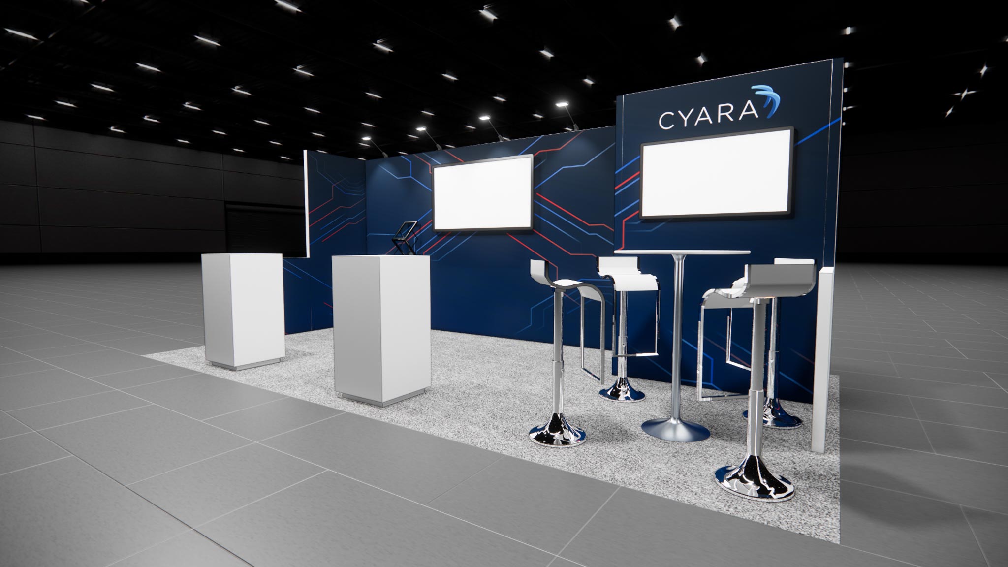 10 x 20 Inline Exhibit Rental — SHOT Show, Las Vegas — 10x20 10x20 Exhibit Rentals exhibit rental in Las Vegas, catalog image 2