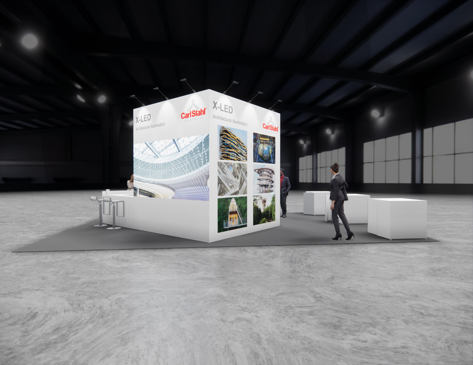 20 x 30 Island Exhibit Rental — 20x30 20x30 Exhibit Rentals exhibit rental in Las Vegas, catalog image 4