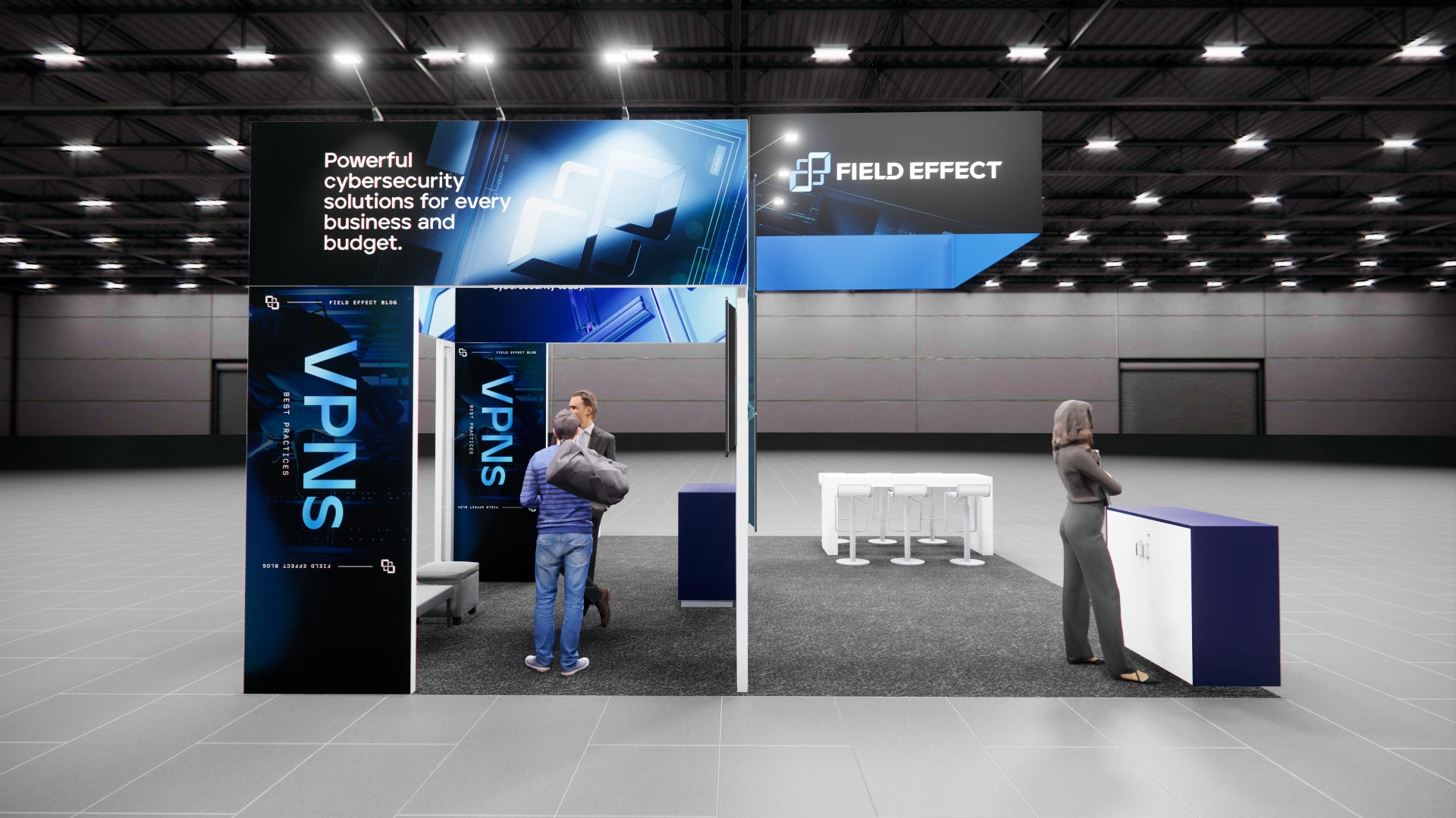 20 x 20 Island Exhibit Rental — January Las Vegas consumer technology show in Las Vegas — 20x20 20x20 Exhibit Rentals exhibit rental in Las Vegas, catalog image 3