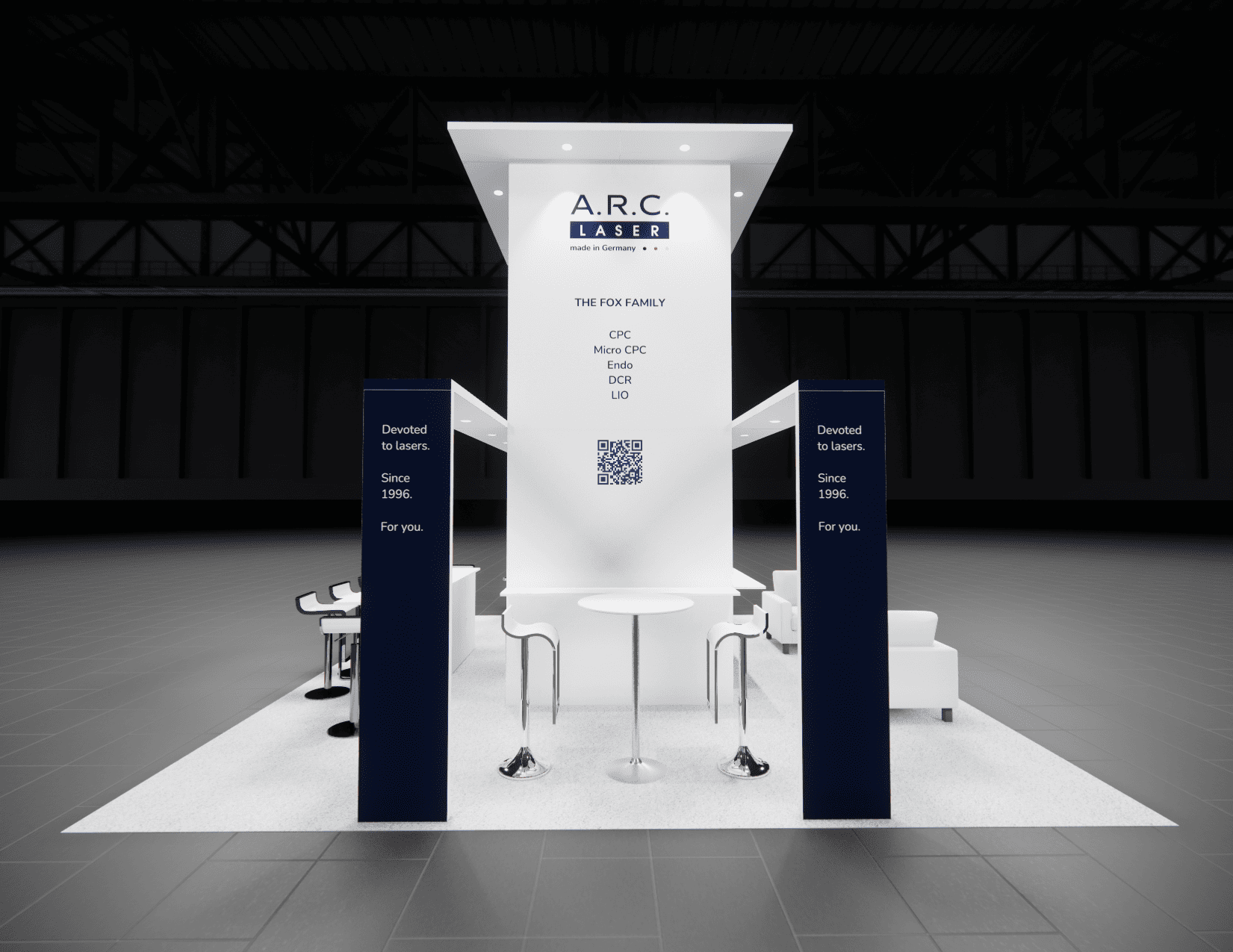 20 x 20 Island Exhibit Rental — HR Technology Conference, Las Vegas — 20x20 20x20 Exhibit Rentals exhibit rental in Las Vegas, catalog image 2