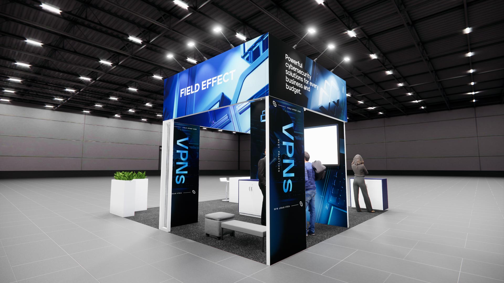 20 x 20 Island Exhibit Rental — January Las Vegas consumer technology show in Las Vegas — 20x20 20x20 Exhibit Rentals exhibit rental in Las Vegas, catalog image 4